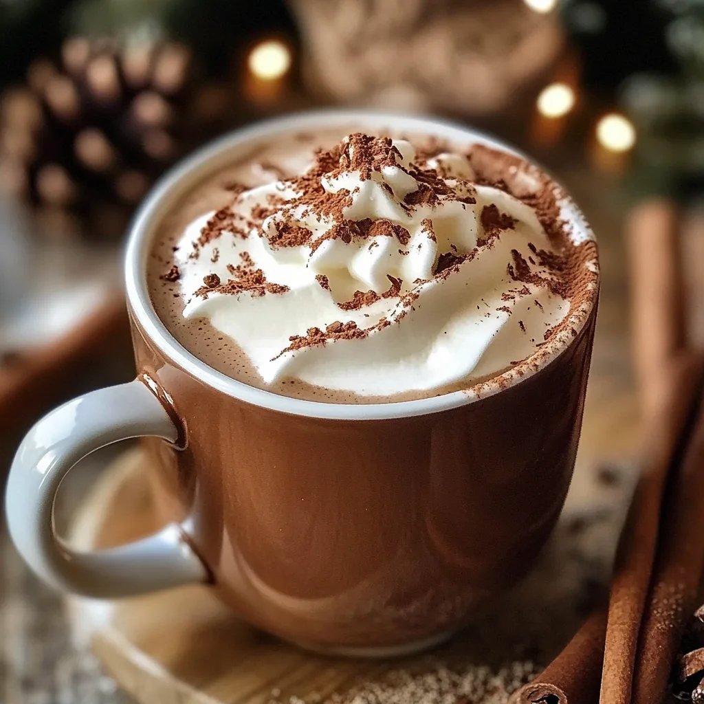 Gingerbread Hot Chocolate Recipe