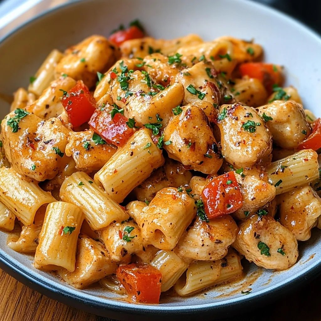 Cashew Cream Cajun Chicken Pasta: An Incredible 7-Step Recipe