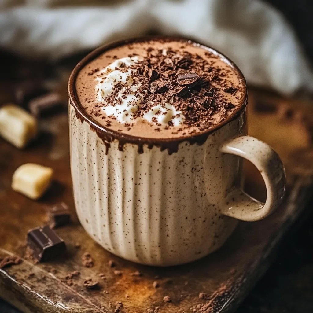 Hot Chocolate With Cocoa Powder
