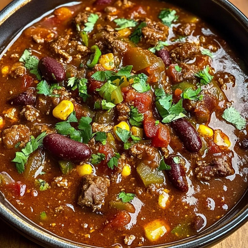Award Winning Short Rib & Chorizo Chili