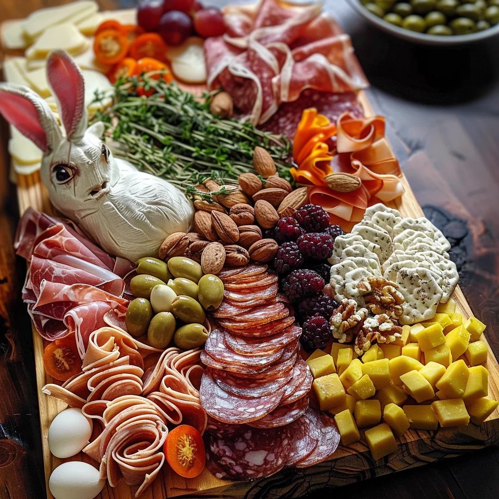 Easter Charcuterie Board