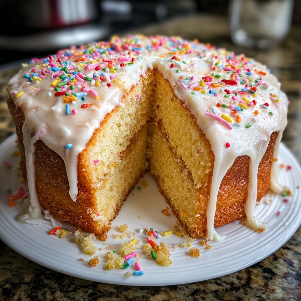 Quick Easy Vanilla Cake