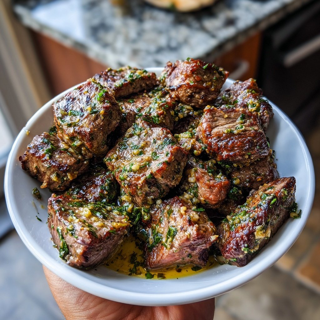 Garlic Butter Steak Bites