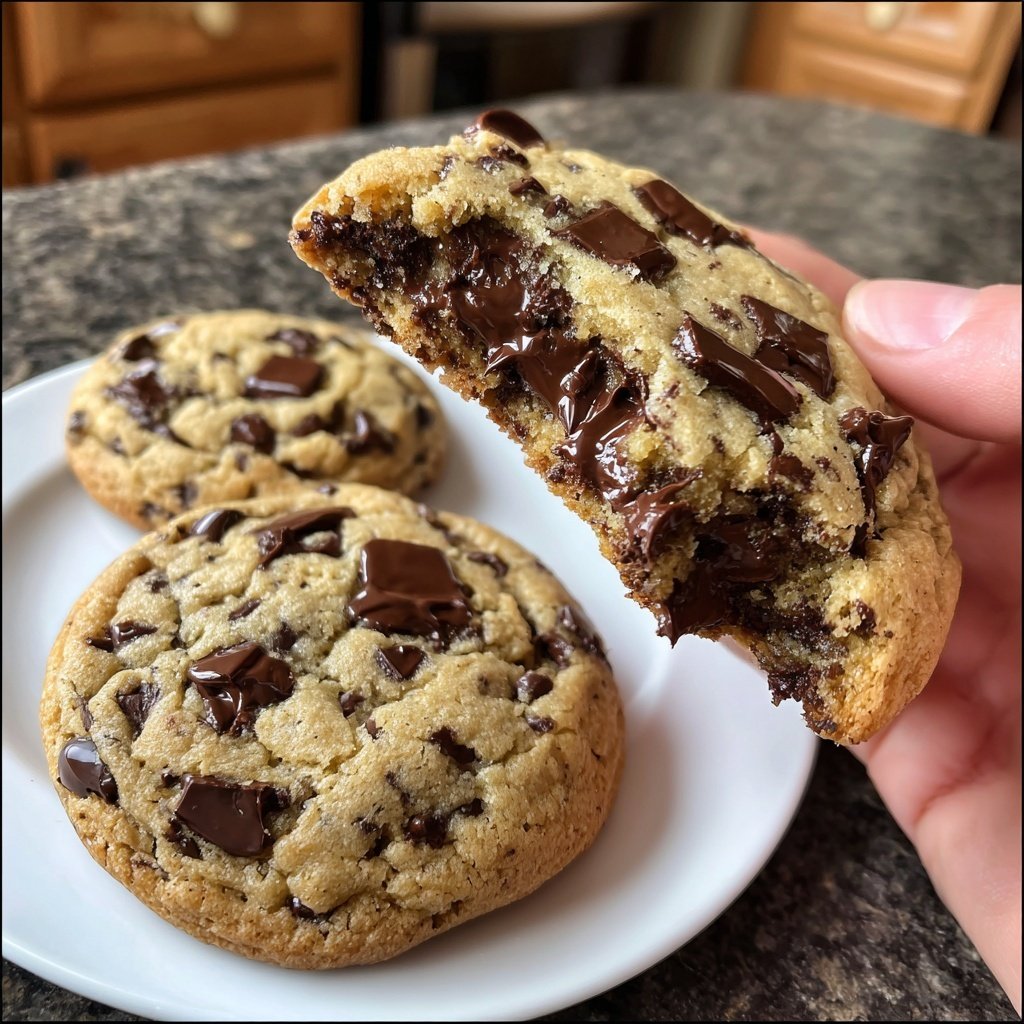 Bakery-Style Chewy Chocolate Chip Cookies​