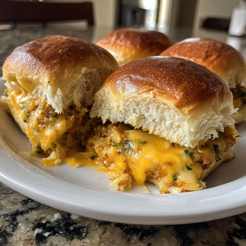 Cheddar Jalapeño Slider Bliss