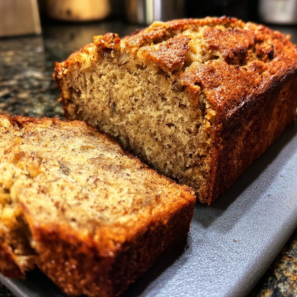 Gingerbread Banana Loaf