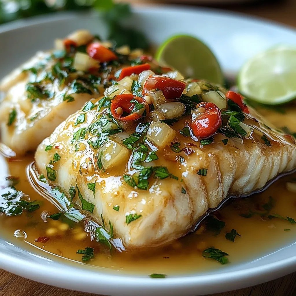 <p>Thai Lime-Garlic Steamed Fish: An Incredible Ultimate Recipe</p>
