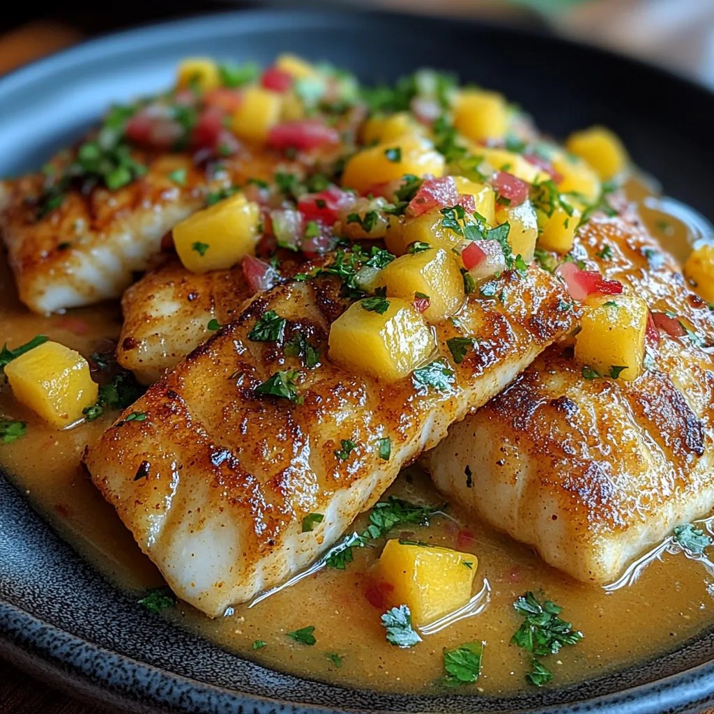 Crispy Coconut-Curry Fish with Mango Salsa: An Incredible Ultimate Recipe