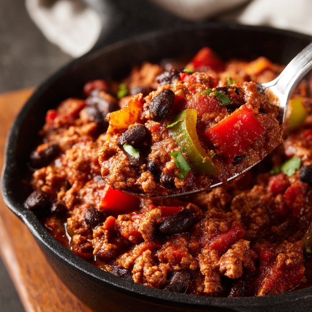 Black Bean Turkey Chili