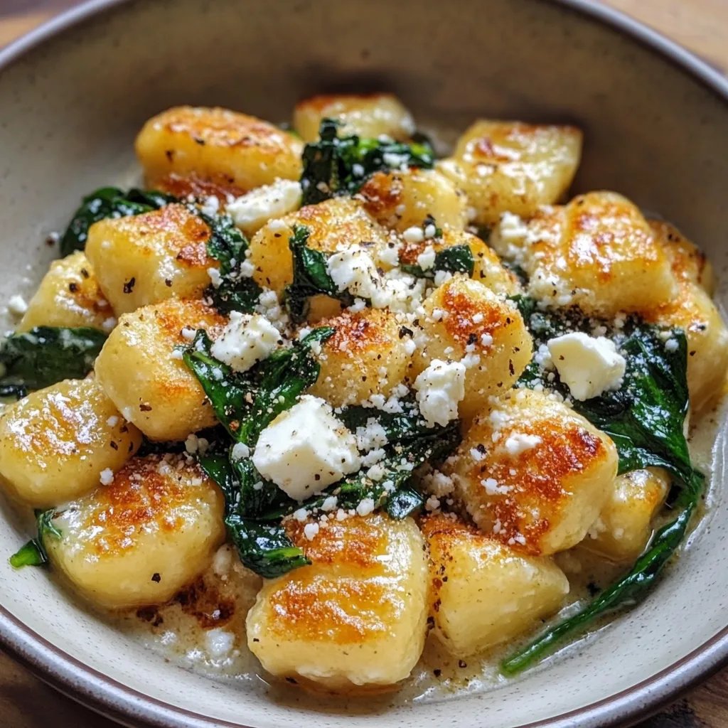 Creamy Gnocchi with Spinach & Feta: An Incredible Ultimate Recipe