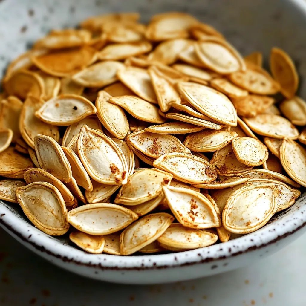Garlic Air Fryer Pumpkin Seeds