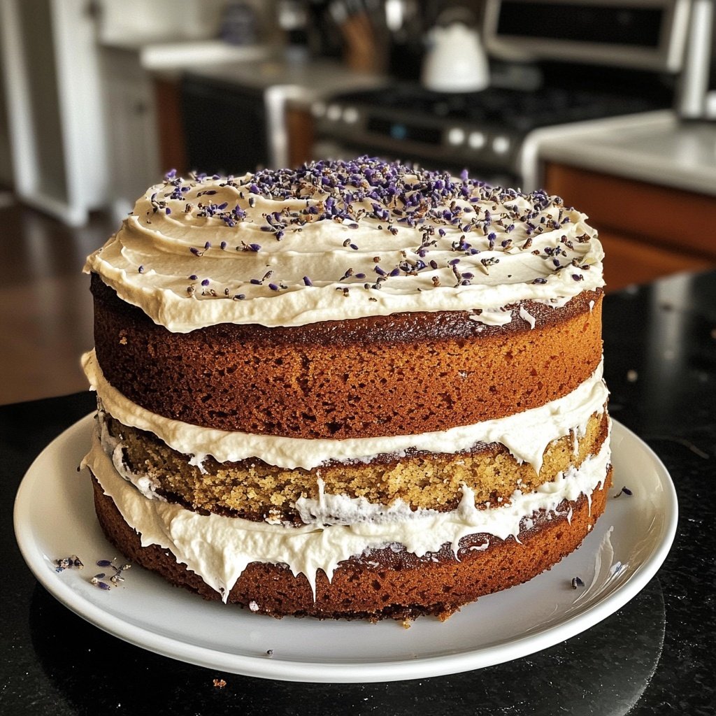 Capricorn Earl Grey Layer Cake