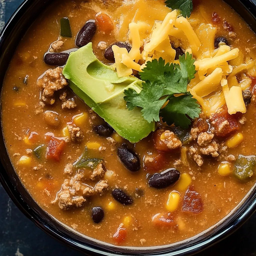 Easy Creamy Taco Soup