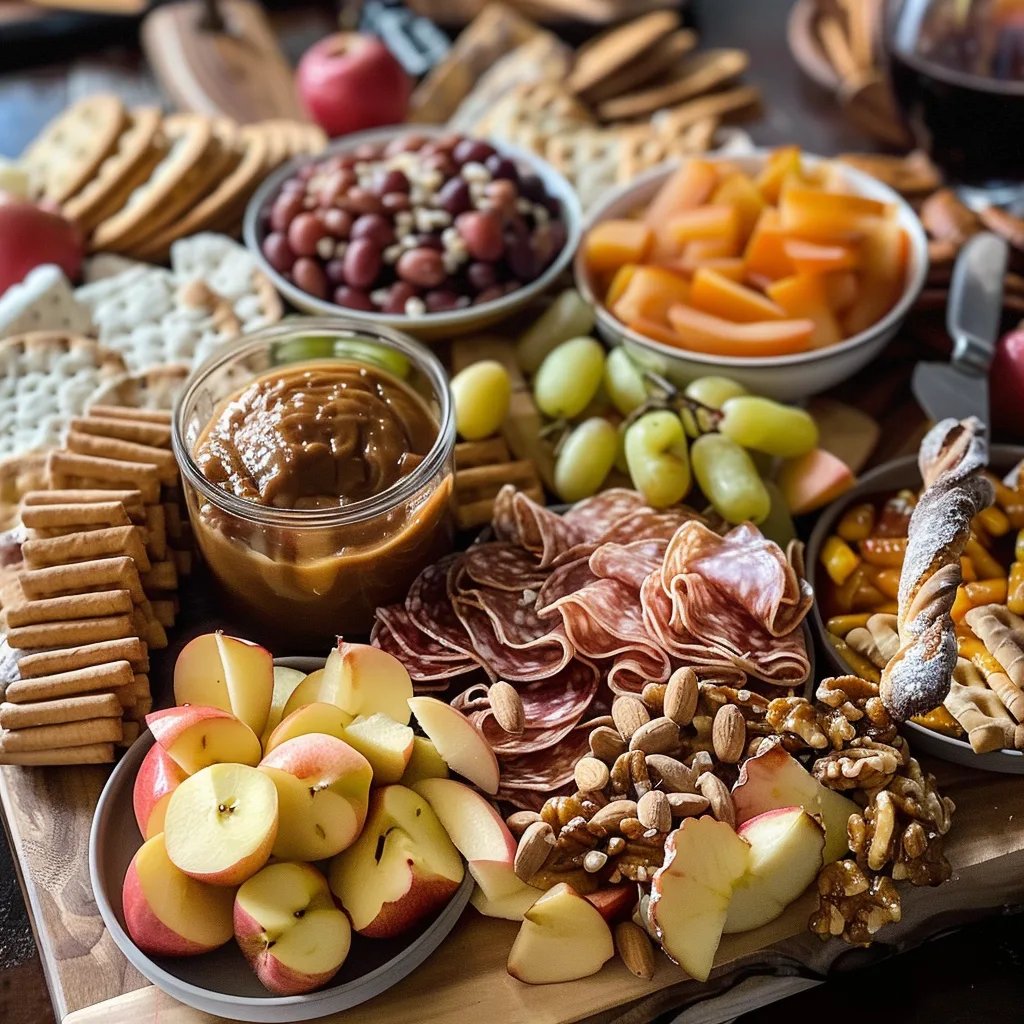 Caramel Apple (Fall) Charcuterie Board