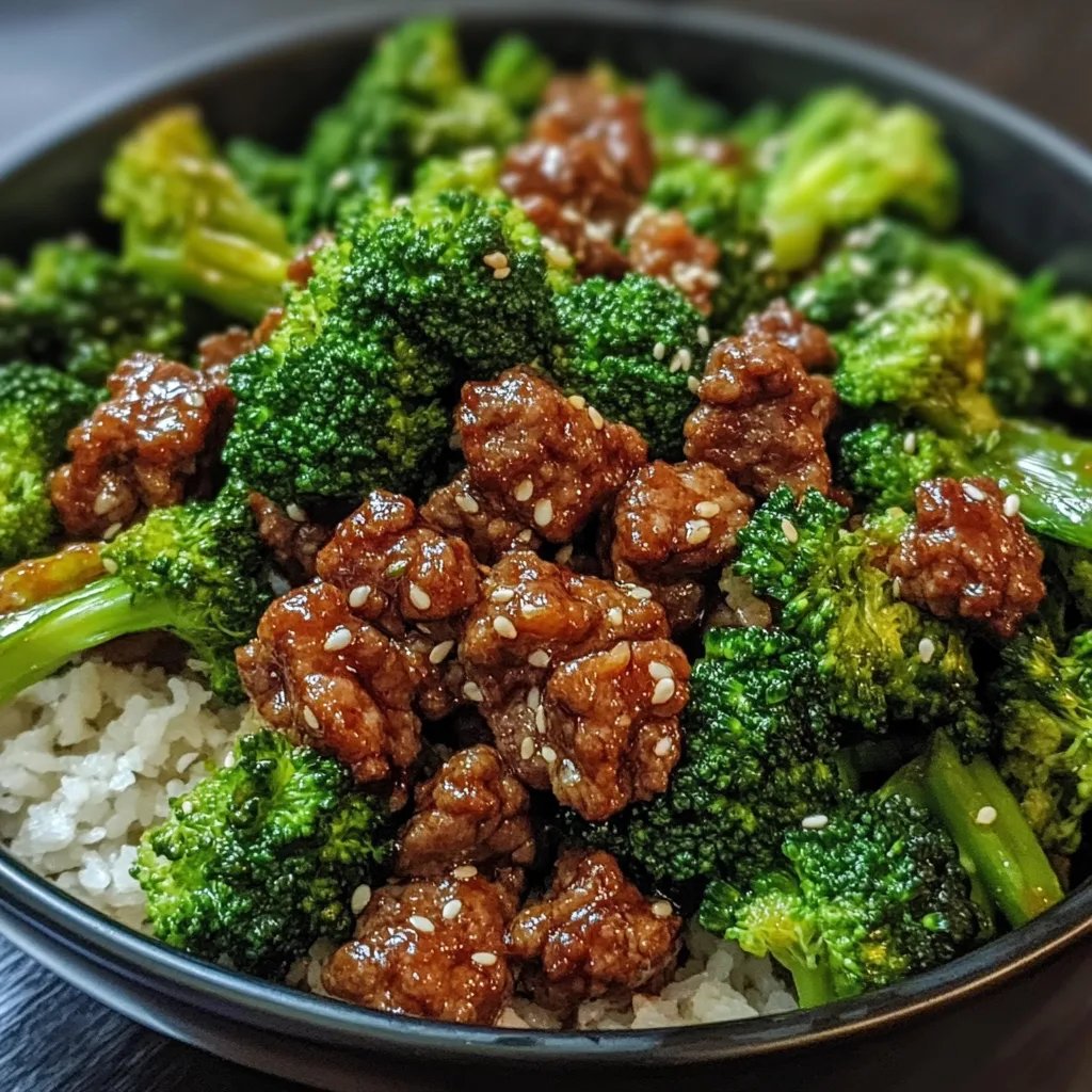 Honey Garlic Ground Beef and Broccoli: An Incredible 5-Star Recipe