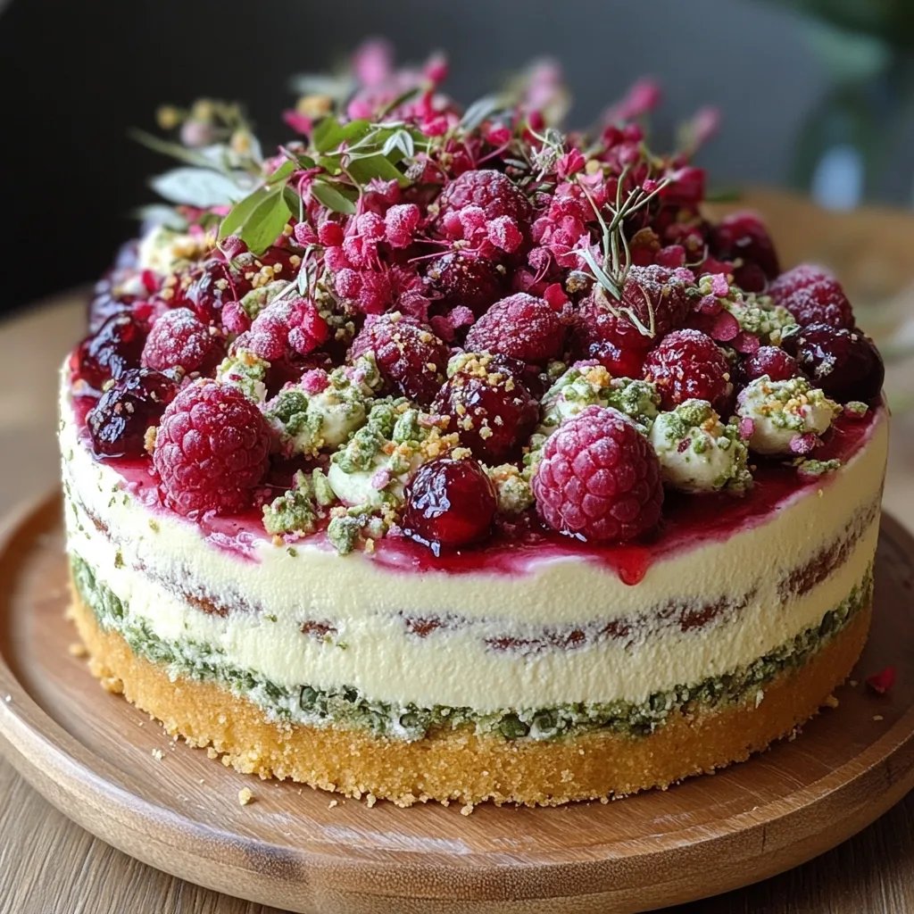 Pistachio Raspberry Cake: An Incredible Ultimate Recipe