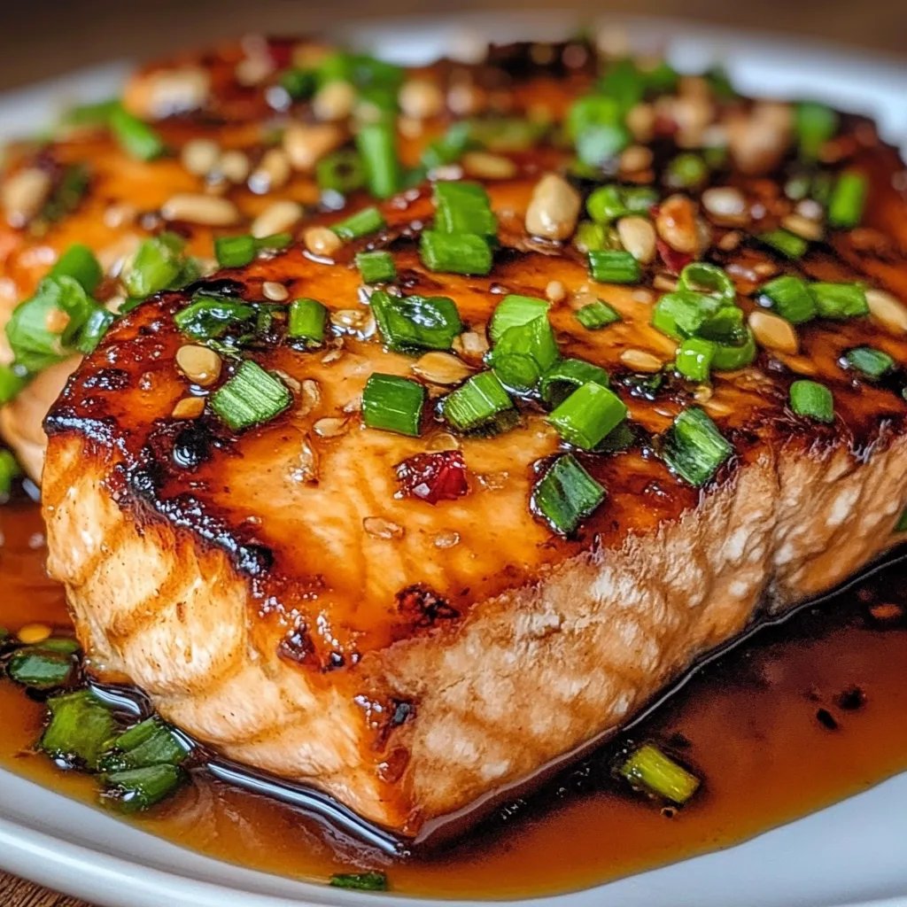 Perfectly Crispy Honey Garlic Salmon