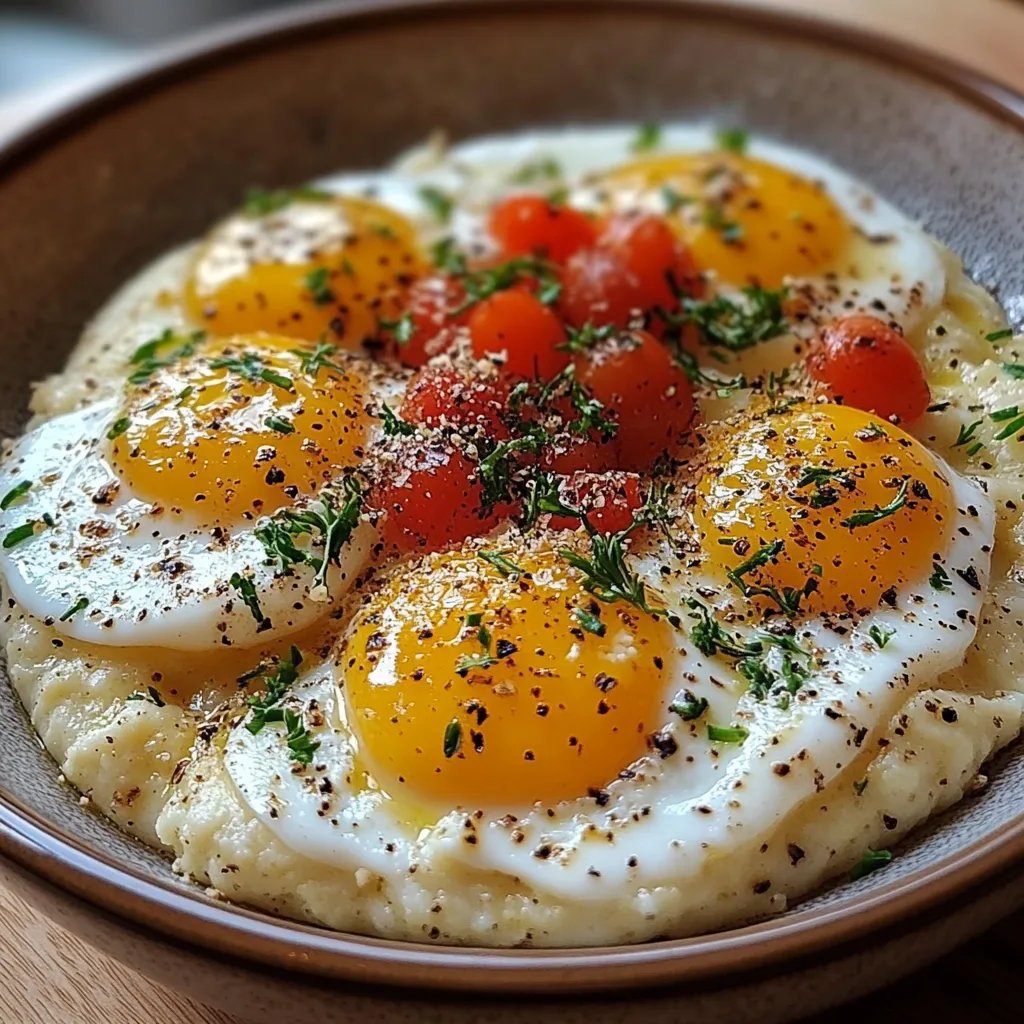 Creamy Polenta with Poached Eggs: An Incredible Essential Recipe