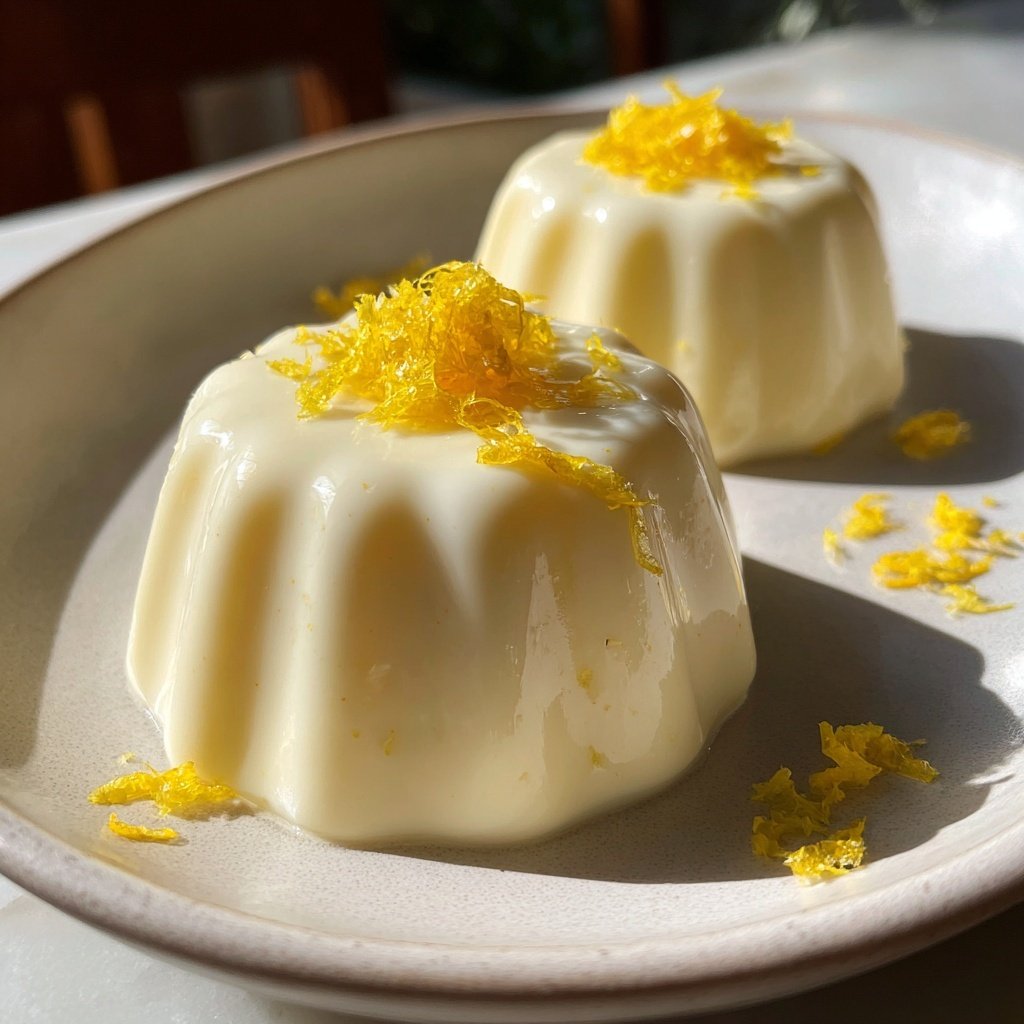 Meyer Lemon Panna Cotta